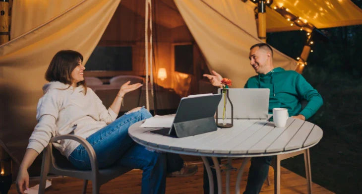 Outdoor Homeoffice – ergonomisch & smart im Freien arbeiten | Wiepa