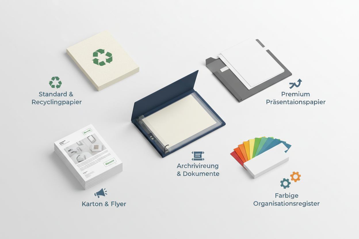 Welches Kopierpapier braucht ein Unternehmen?