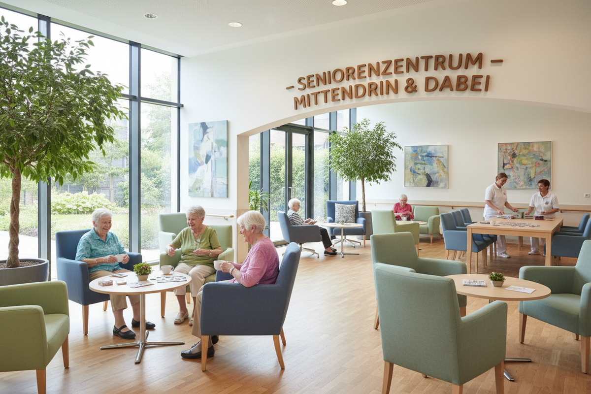 Seniorenzentren & Pflegeeinrichtungen | Ausstattung & Versorgung