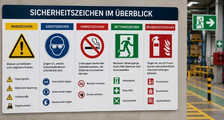 Sicherheit im Lager: Laufwege, Kennzeichnung und Ordnung