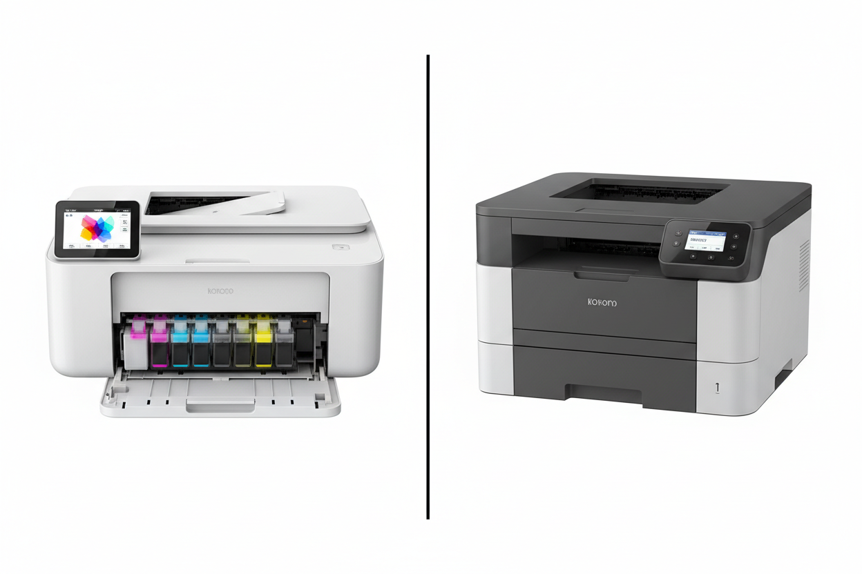 Toner oder Tinte? Was lohnt sich wirklich für Unternehmen und Homeoffice?