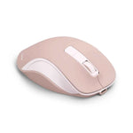 Ergonomische kabellose Hama WM-500 Funkmaus mit komfortable Handhabung für Büro und Homeoffice, in Schwarz.
