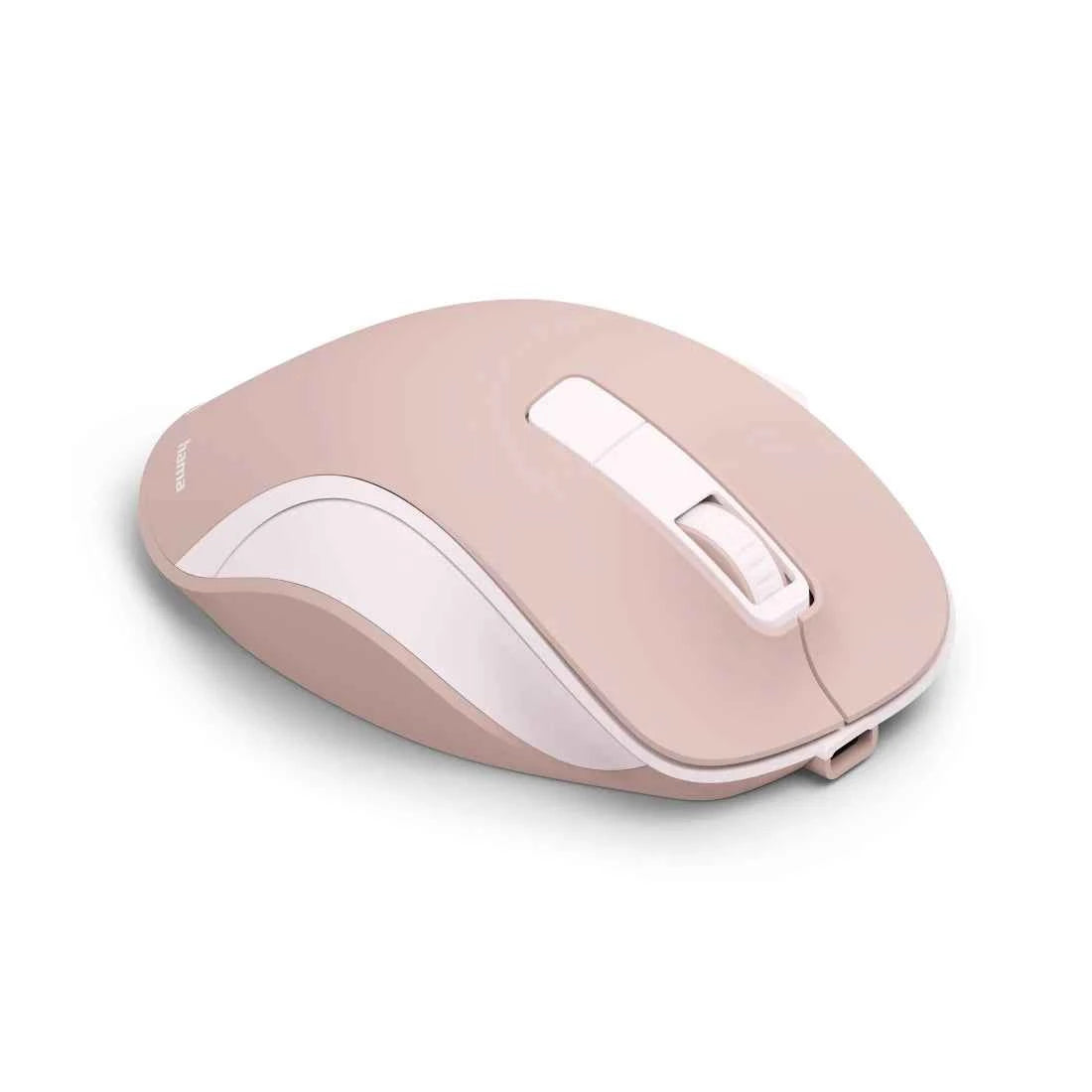 Ergonomische kabellose Hama WM-500 Funkmaus mit komfortable Handhabung für Büro und Homeoffice, in Schwarz.