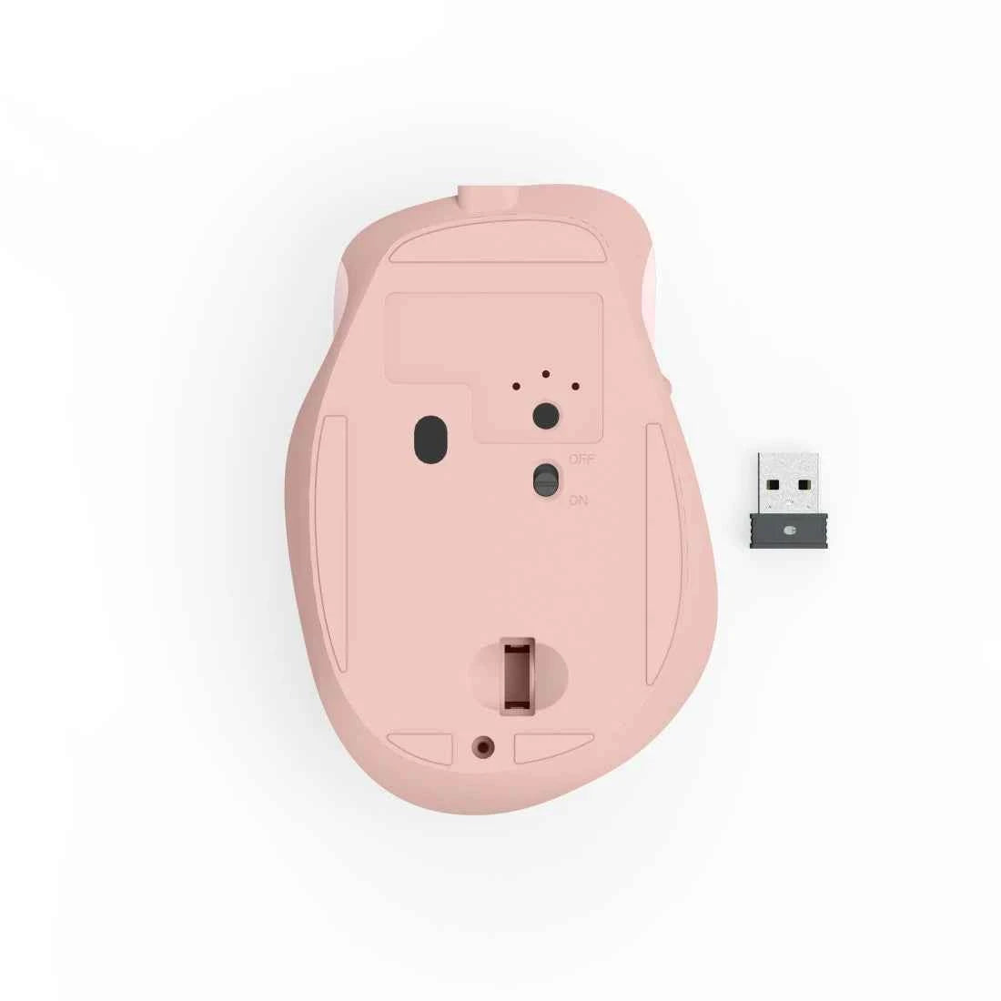 Ergonomische kabellose Hama WM-500 Funkmaus für Büro und Homeoffice, mit komfortabler Form und kabelloser Bedienung