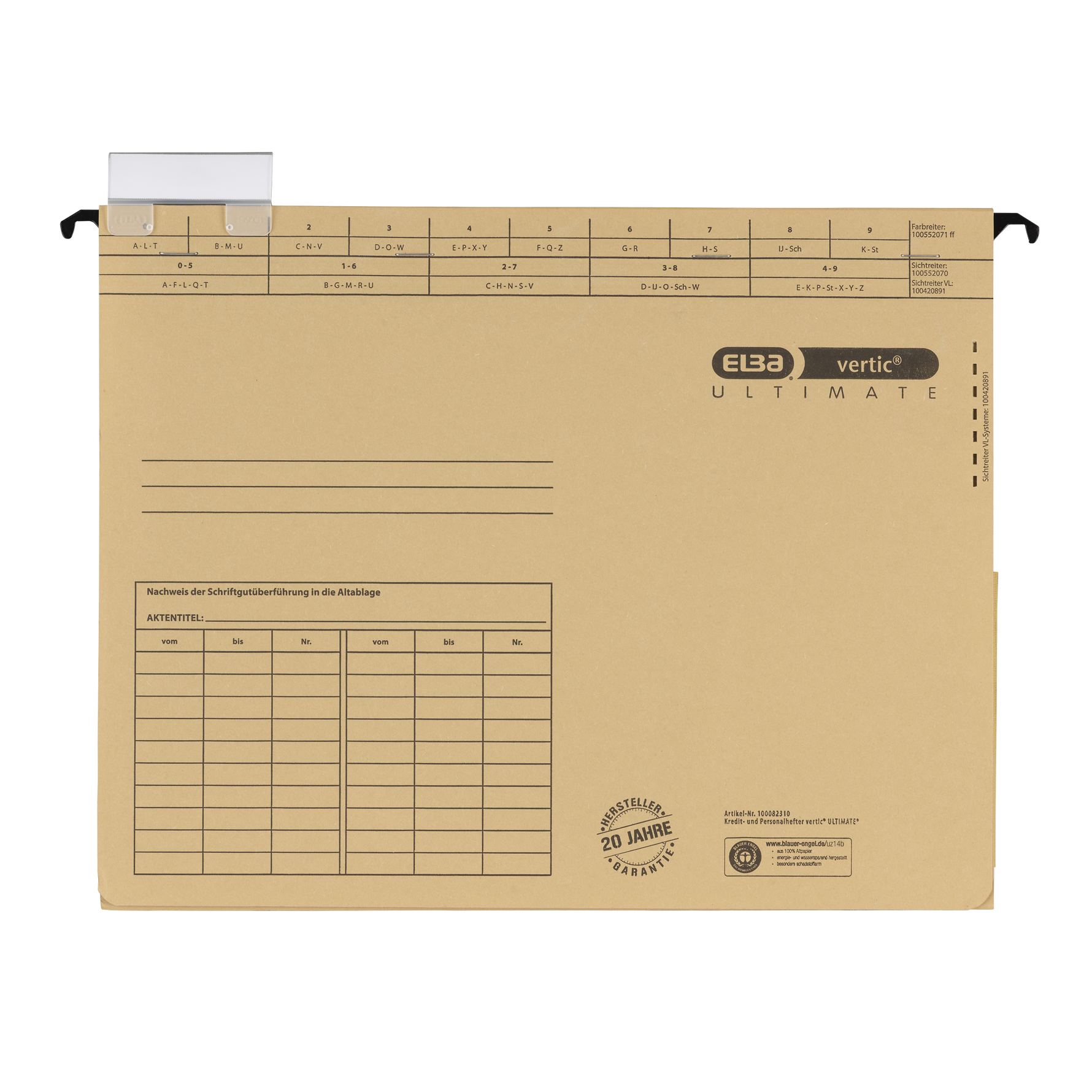 ELBA Hängehefter vertic® ULTIMATE® - Wiepa Bürofachpartner
