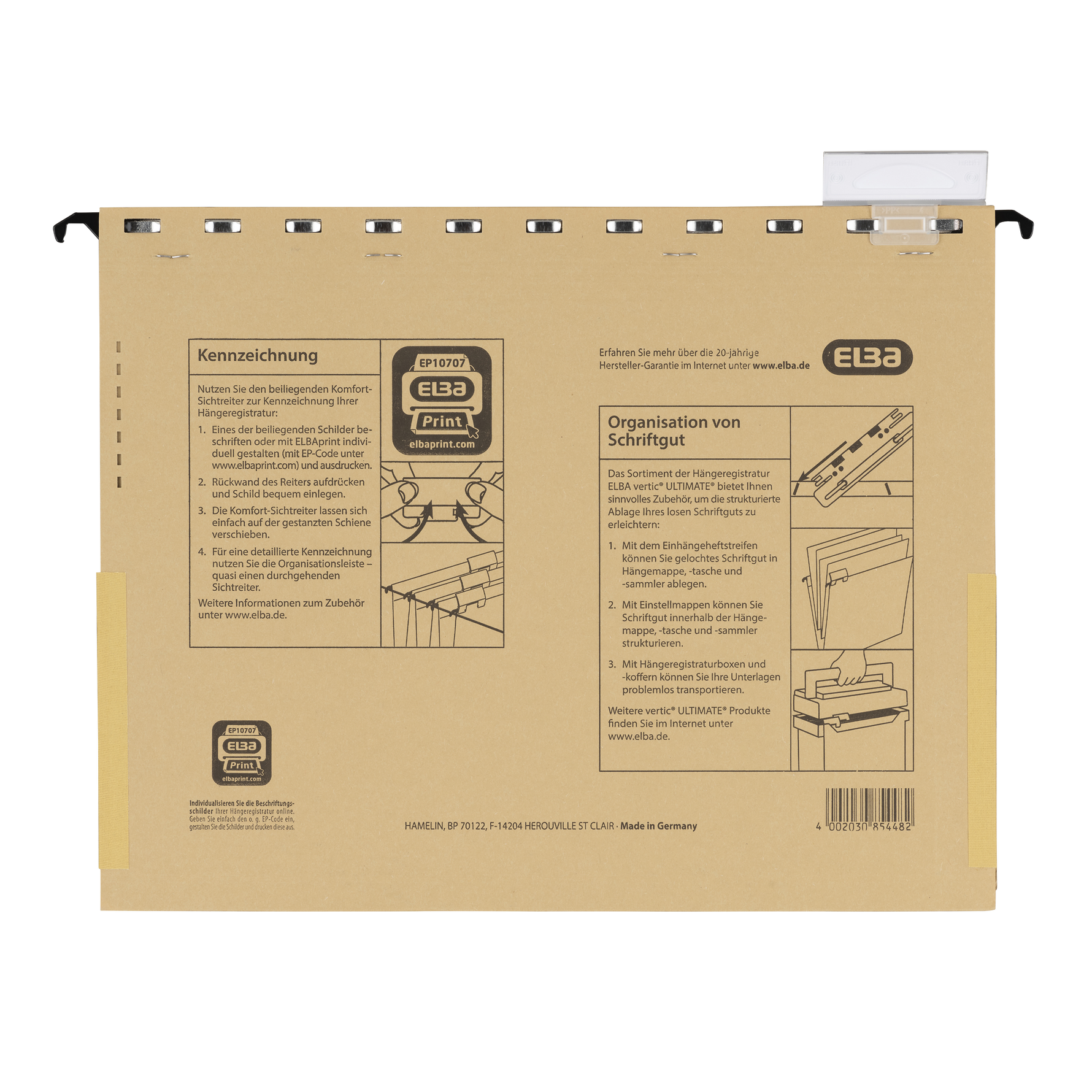 ELBA Hängehefter vertic® ULTIMATE® - Wiepa Bürofachpartner