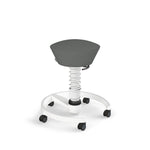 Aeris Swopper Bürostuhl mit Rollen, weiß, ergonomischer Drehstuhl, dynamisch, für Büroarbeit, flexible Sitzhaltung