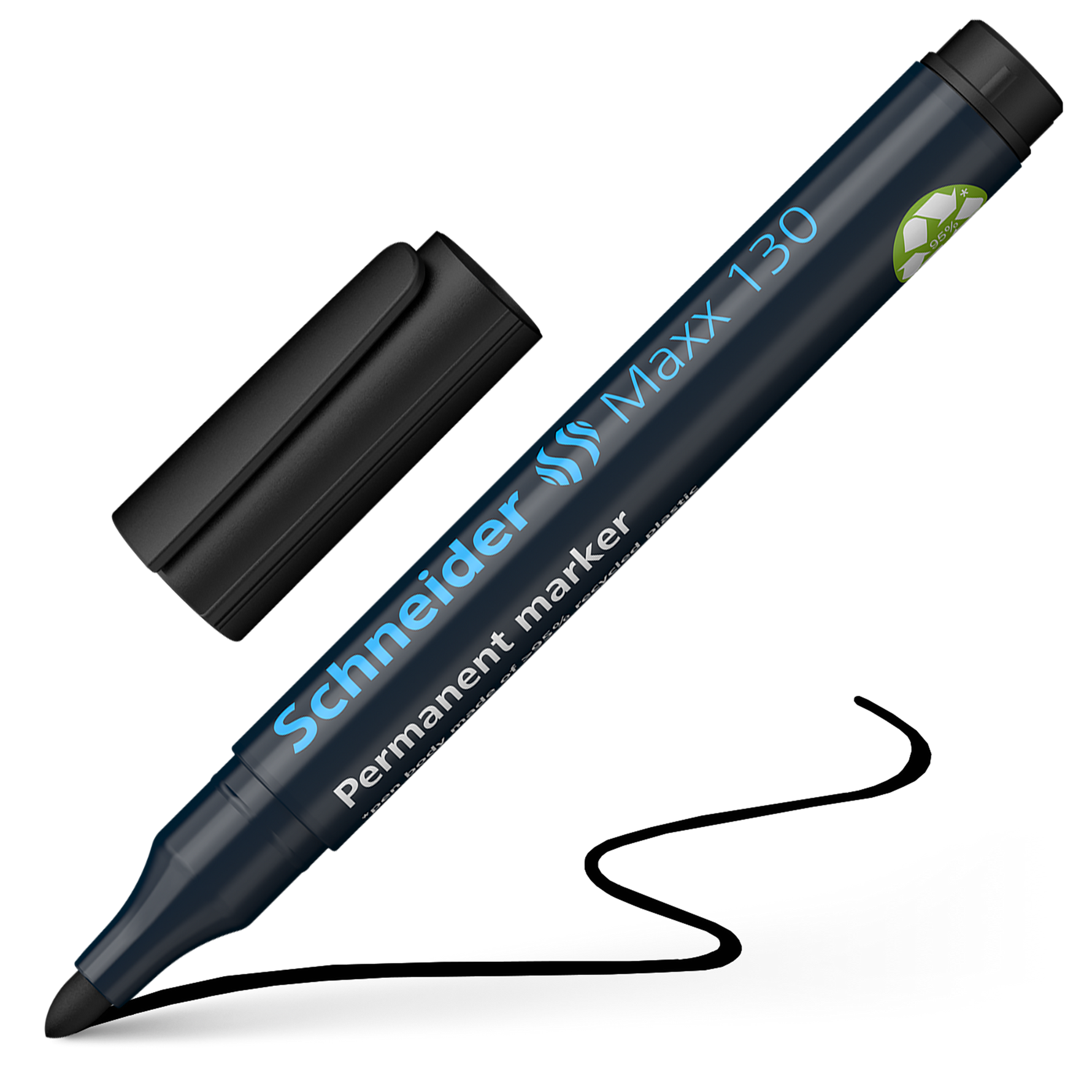 Schneider Permanentmarker Maxx 130 – Nachhaltig, nachfüllbar und extrem vielseitig – Produktbild 5