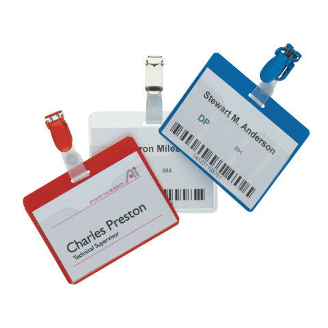 DURABLE Namensschilder mit Clip – Professionelle Lösung für Behörden & Events - Wiepa Bürofachpartner