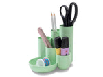 HAN Campus Pastellfarben Schreibtisch Organizer mit Stiftehalter und Ordnung für den Schreibtisch, aus Kunststoff in Pastellfarben.