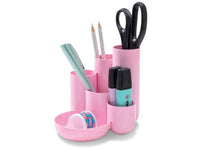 HAN Campus Pastellfarben Schreibtisch Organizer mit Stiftehalter und Ordnung für den Schreibtisch, farbenfrohes Büroaccessoire