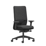 Interstuhl Wiepa Bürostuhl Classic 2.0 mit verstellbarer Lordosenstütze und ergonomischem Design, seitliche Ansicht