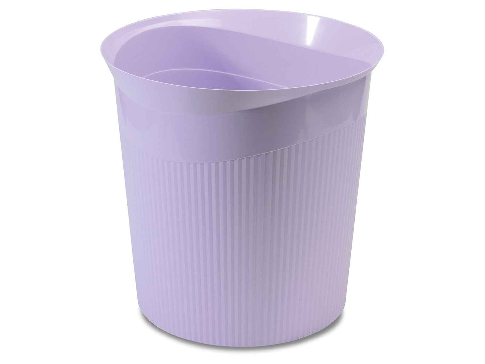 HAN Re-Loop Pastellfarben Mülleimer, 13 l, nachhaltiger Papierkorb aus recyceltem Material für Büro und Homeoffice