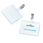 DURABLE Namensschilder mit Clip – Professionelle Lösung für Behörden & Events - Wiepa Bürofachpartner