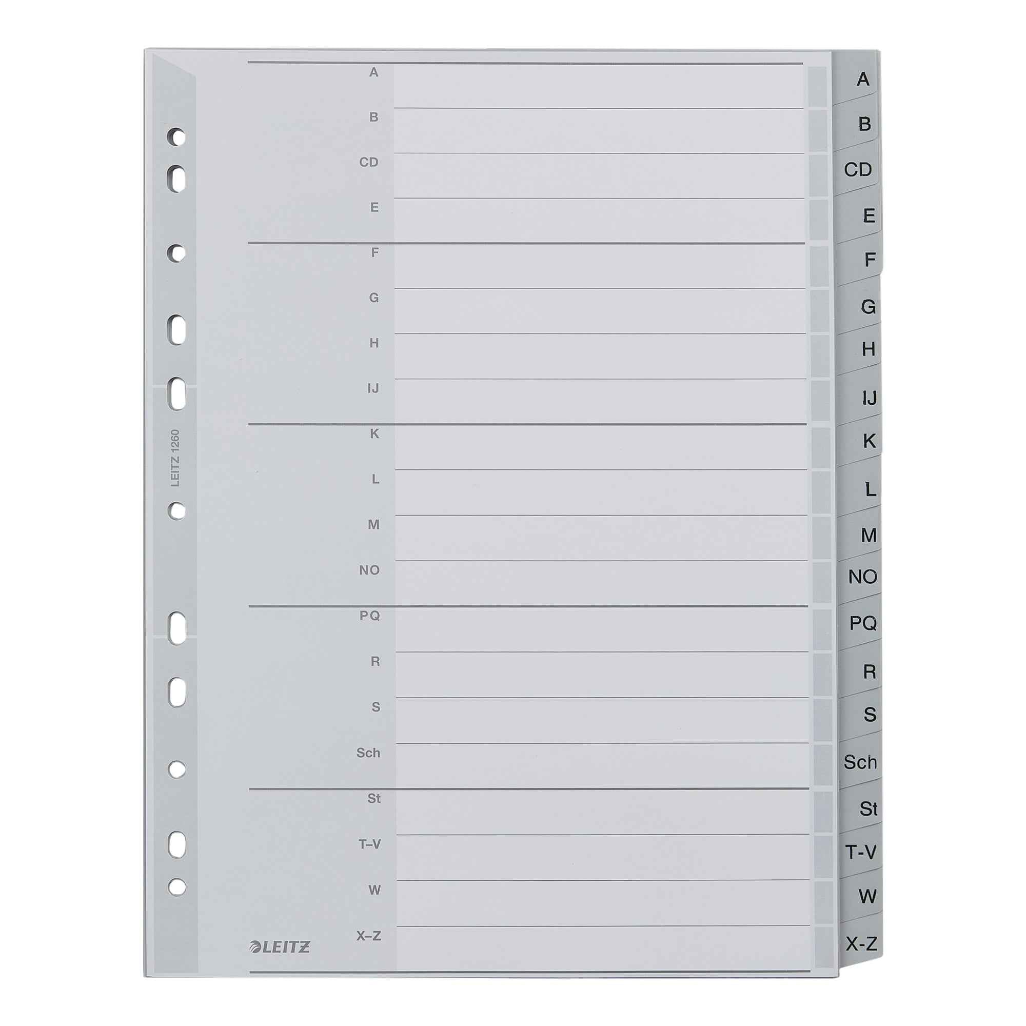 Leitz A-Z Register 23,8 x 29,7 cm (B x H)