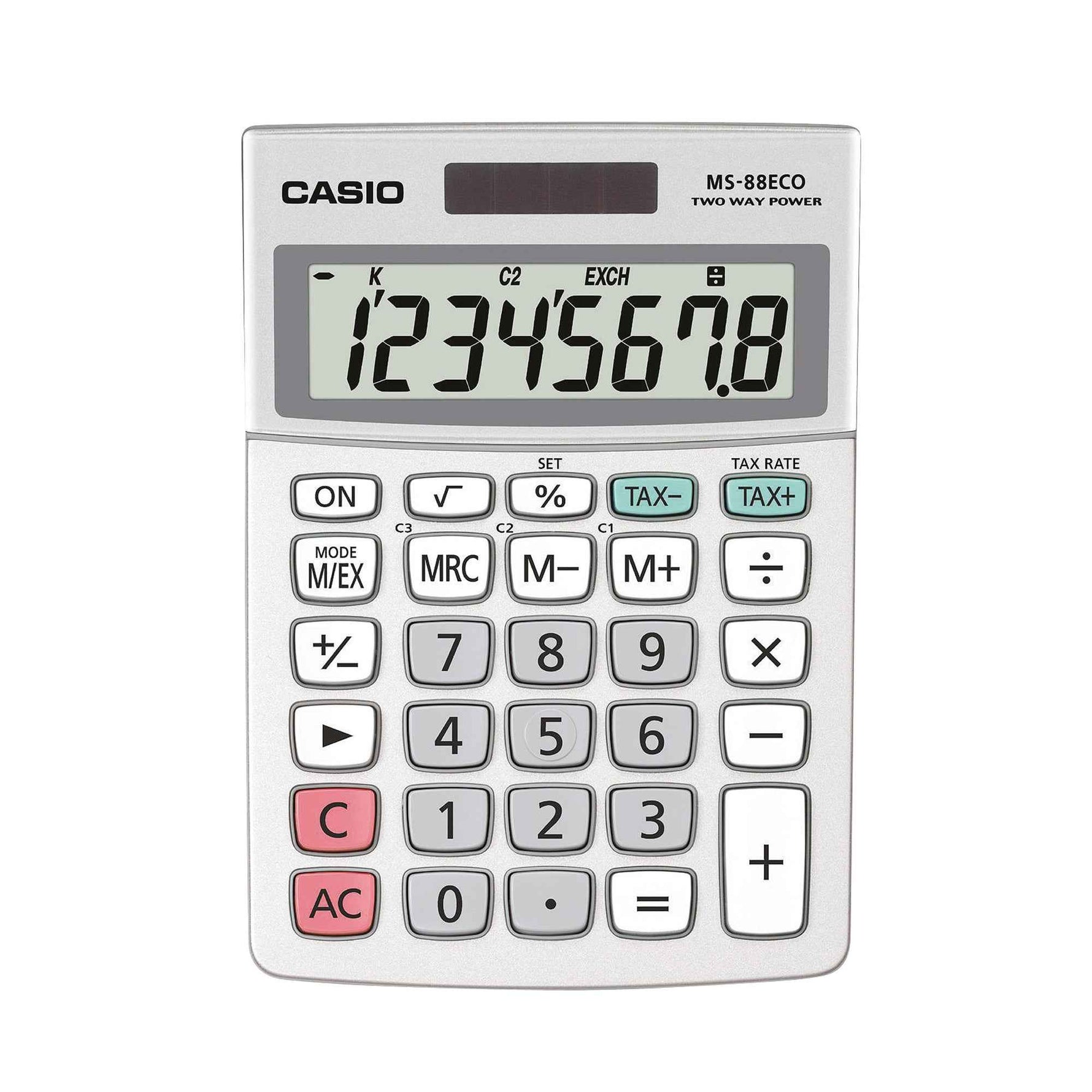 CASIO® Tischrechner MS-88 ECO