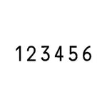REINER Paginierstempel Numeroteur B6 23 x 5 mm (B x H) - Wiepa Bürofachpartner