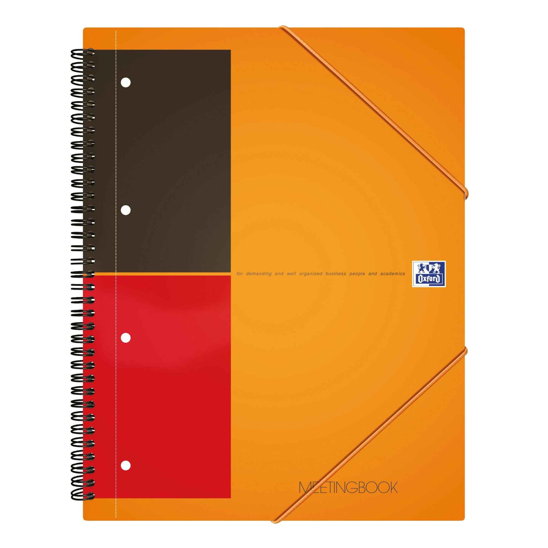 Oxford Collegeblock International Meetingbook DIN A4+ liniert mit Rand innen/außen