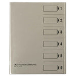 Bene Ordnungsmappe 250 g/m² 6 Fächer