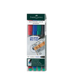 Faber-Castell Folienstift MULTIMARK 1525 4 St./Pack.