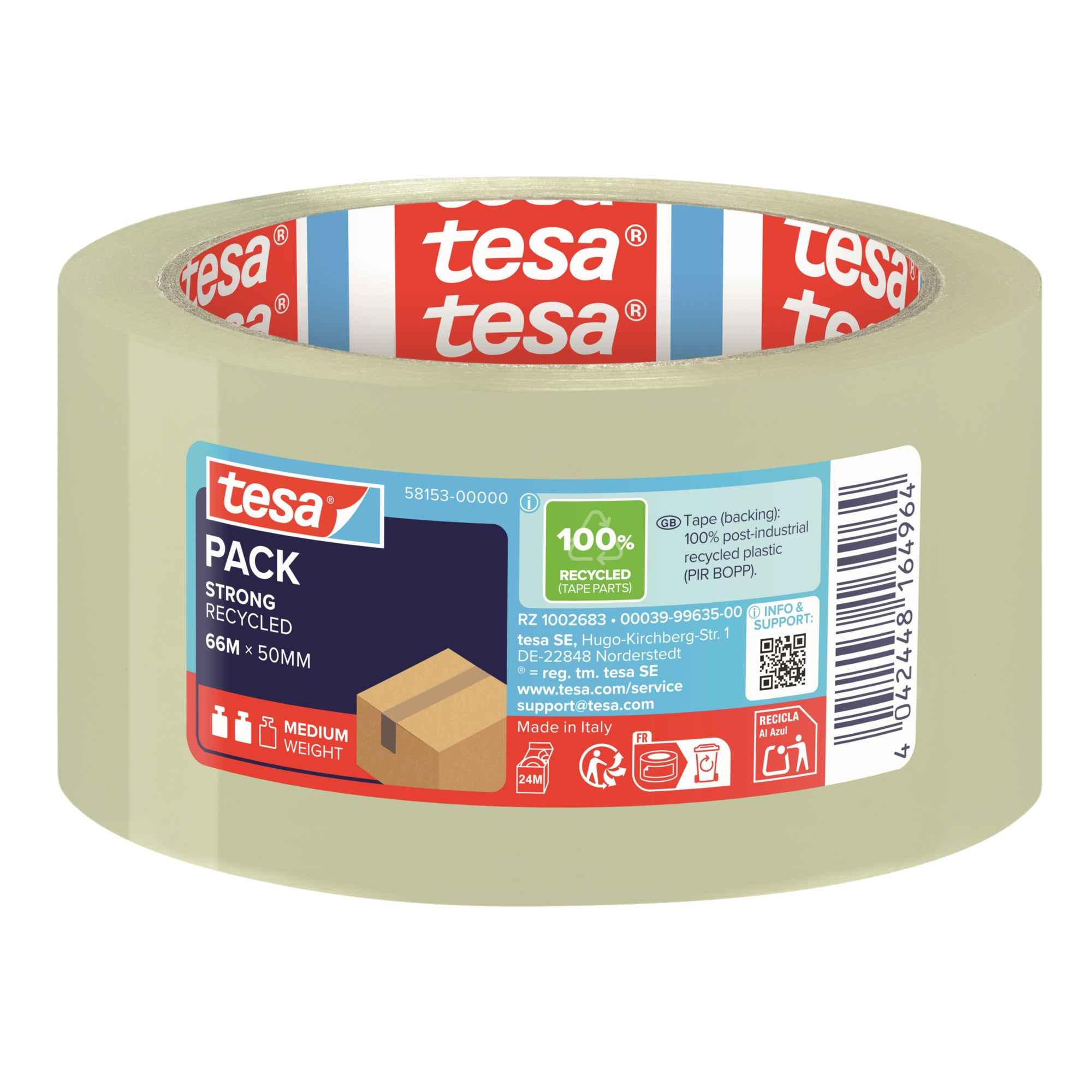 tesa® Packband tesapack® Eco & Strong ohne Aufdruck