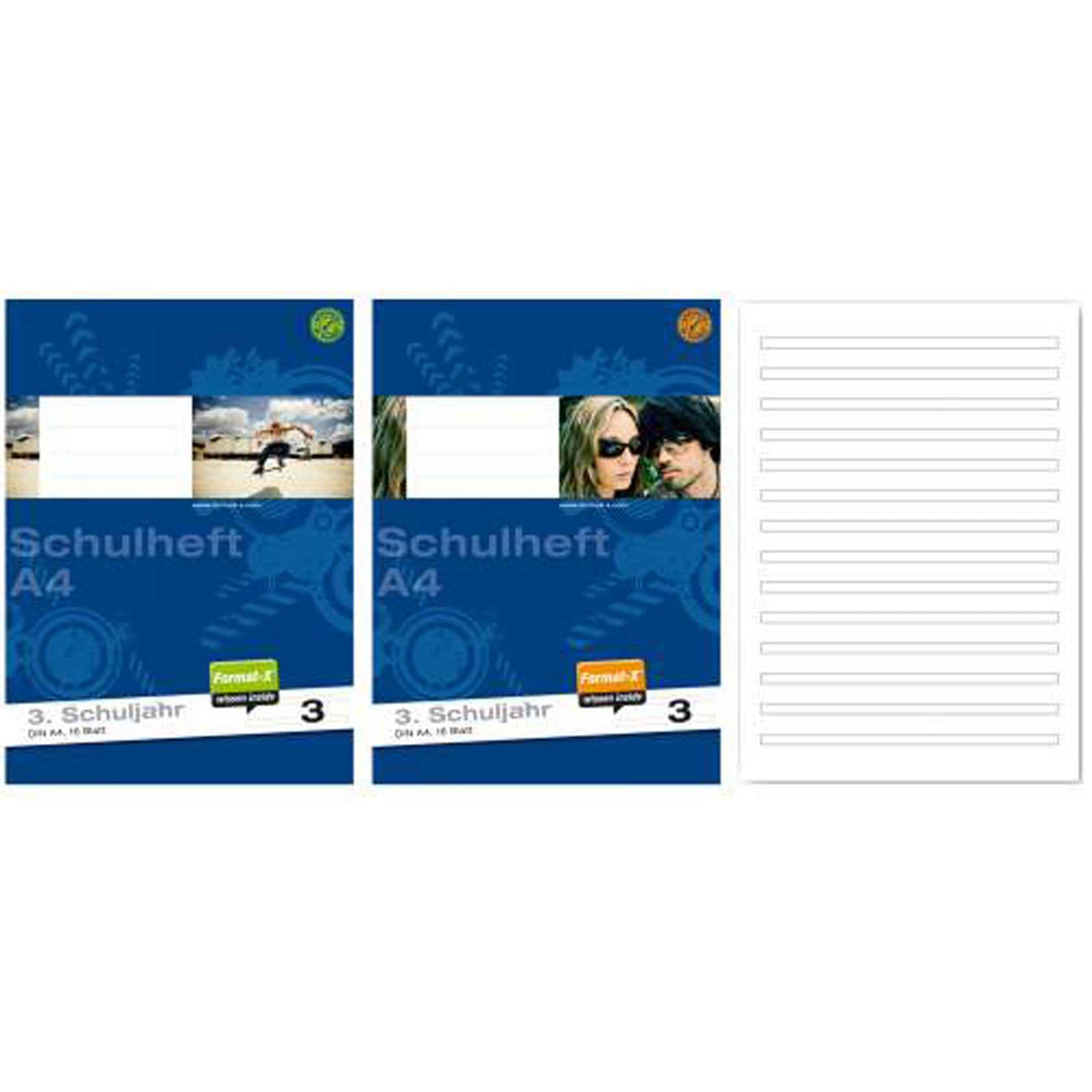 Staufen Notenheft Style DIN A4 liniert Lineatur 3
