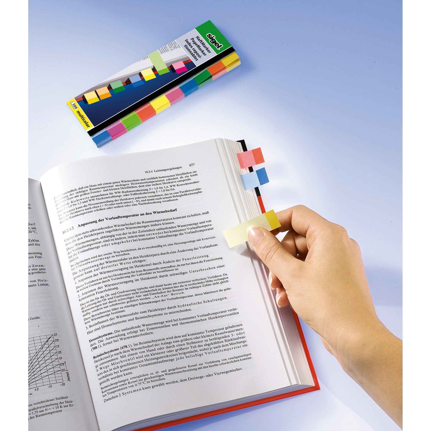 SIGEL Haftmarker Multicolor