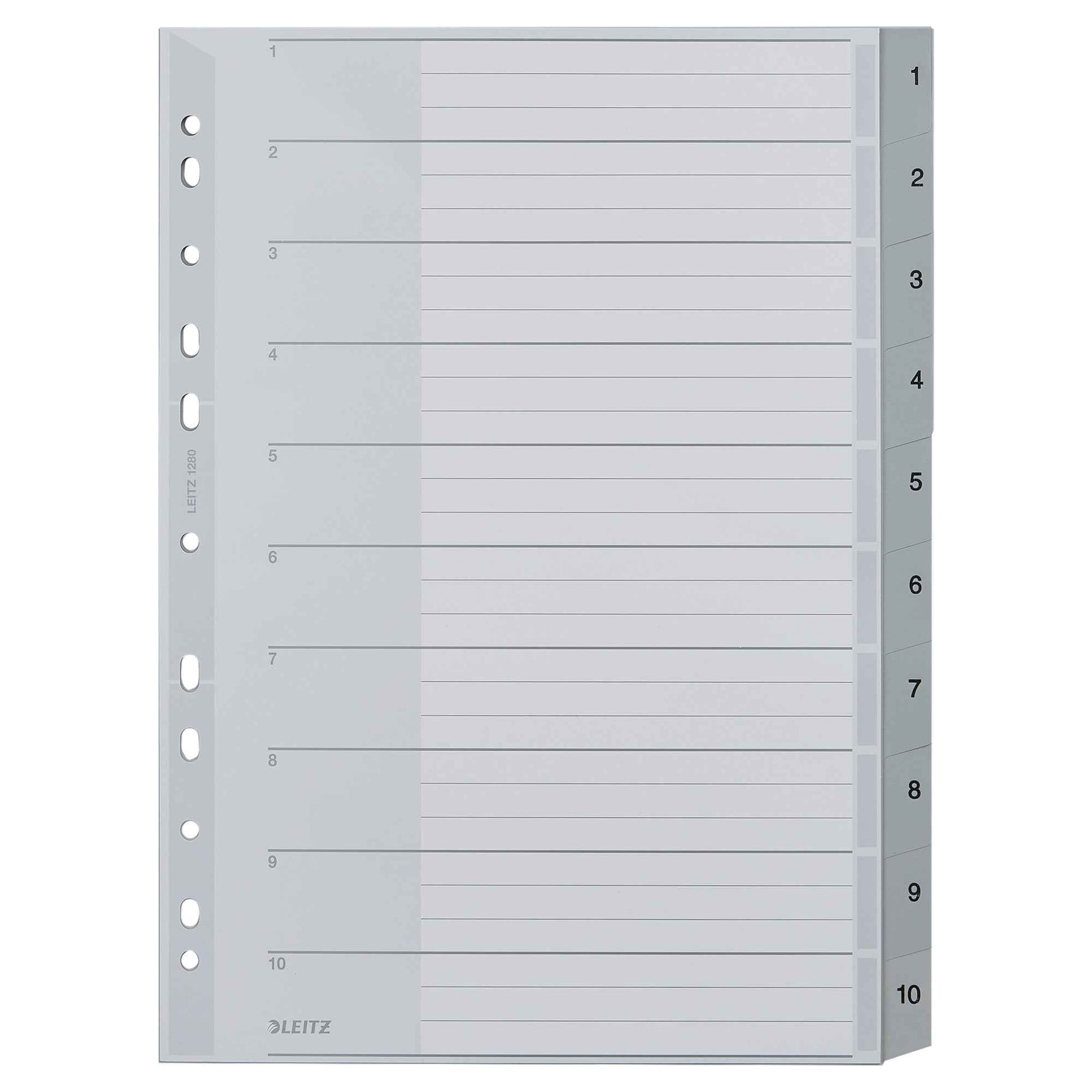 Leitz Zahlenregister 1-10