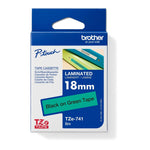 Brother Schriftbandkassette P-touch 18 mm x 8 m (B x L) TZe-741