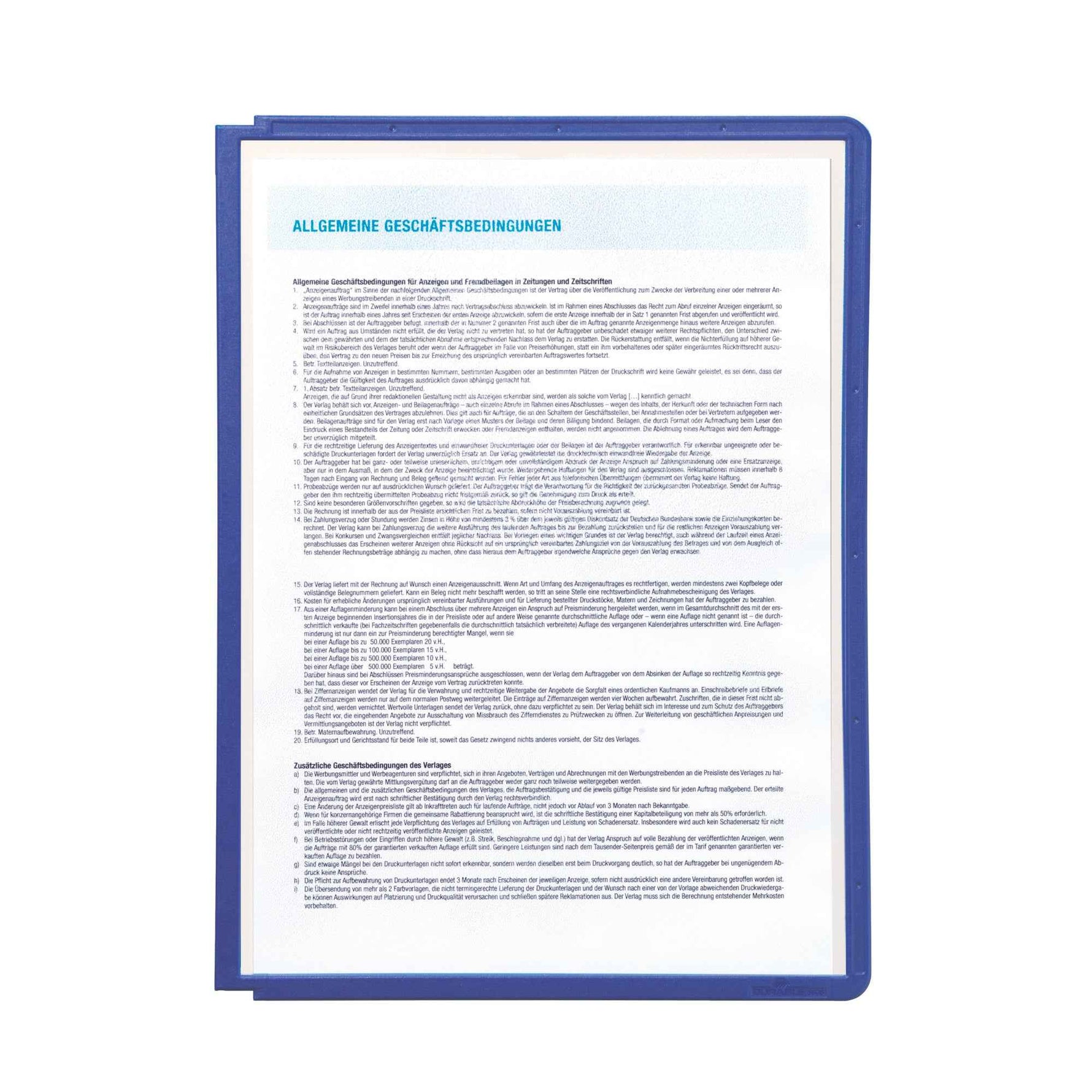 DURABLE Sichttafel SHERPA® PANEL