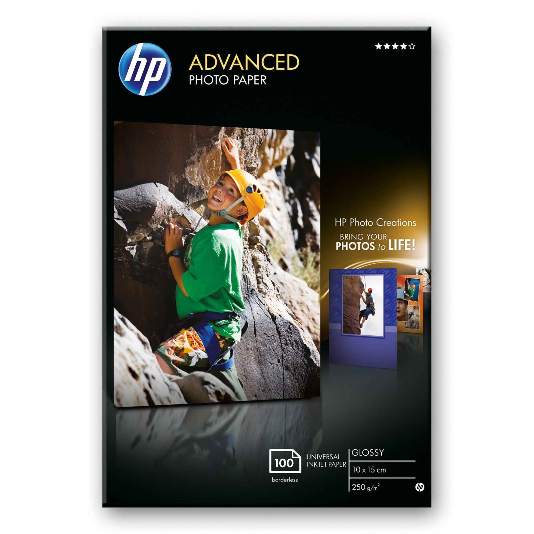 HP Fotopapier Advanced 10 x 15 cm (B x H)