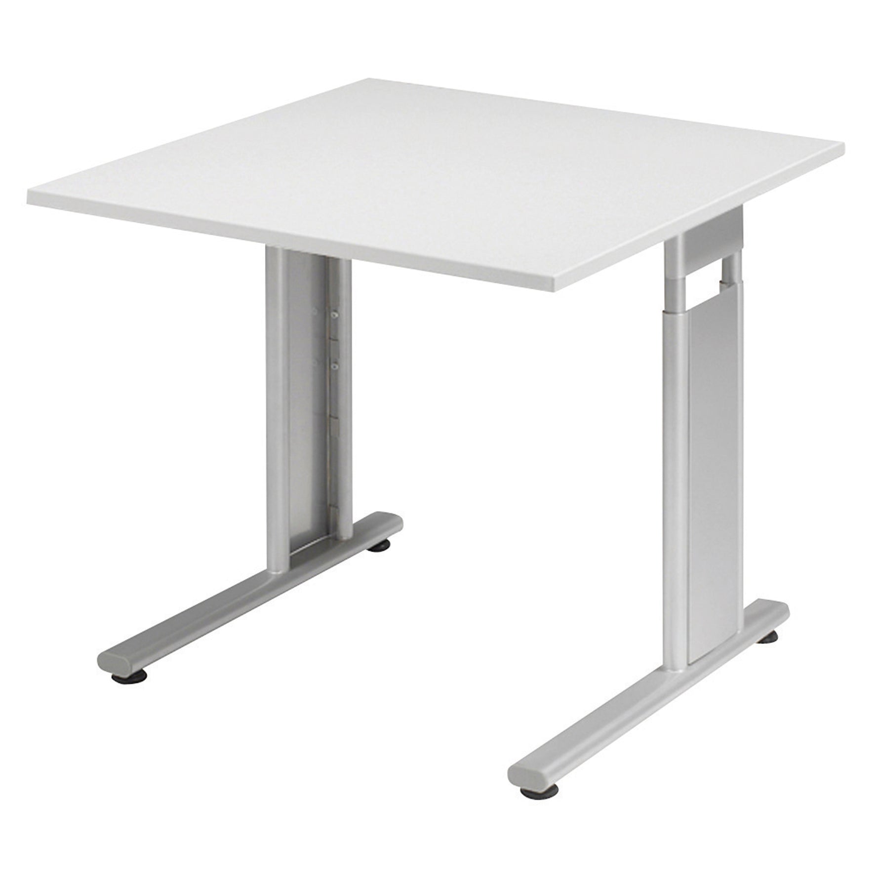 Geramöbel Schreibtisch C Fuß Flex 800 x 680-820 x 800 mm (B x H x T) – Produktbild 4