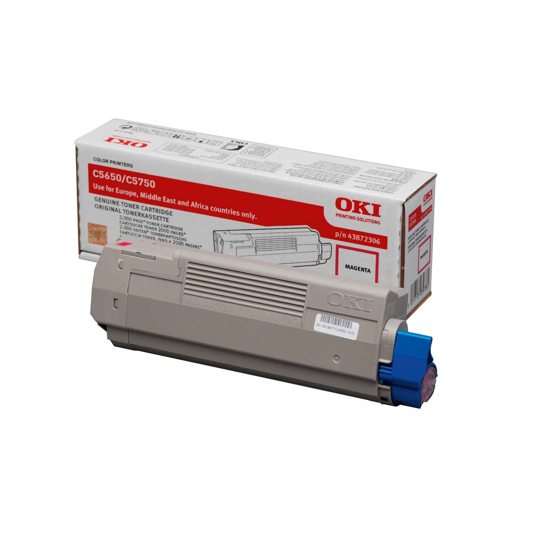 OKI Toner 43872306 magenta