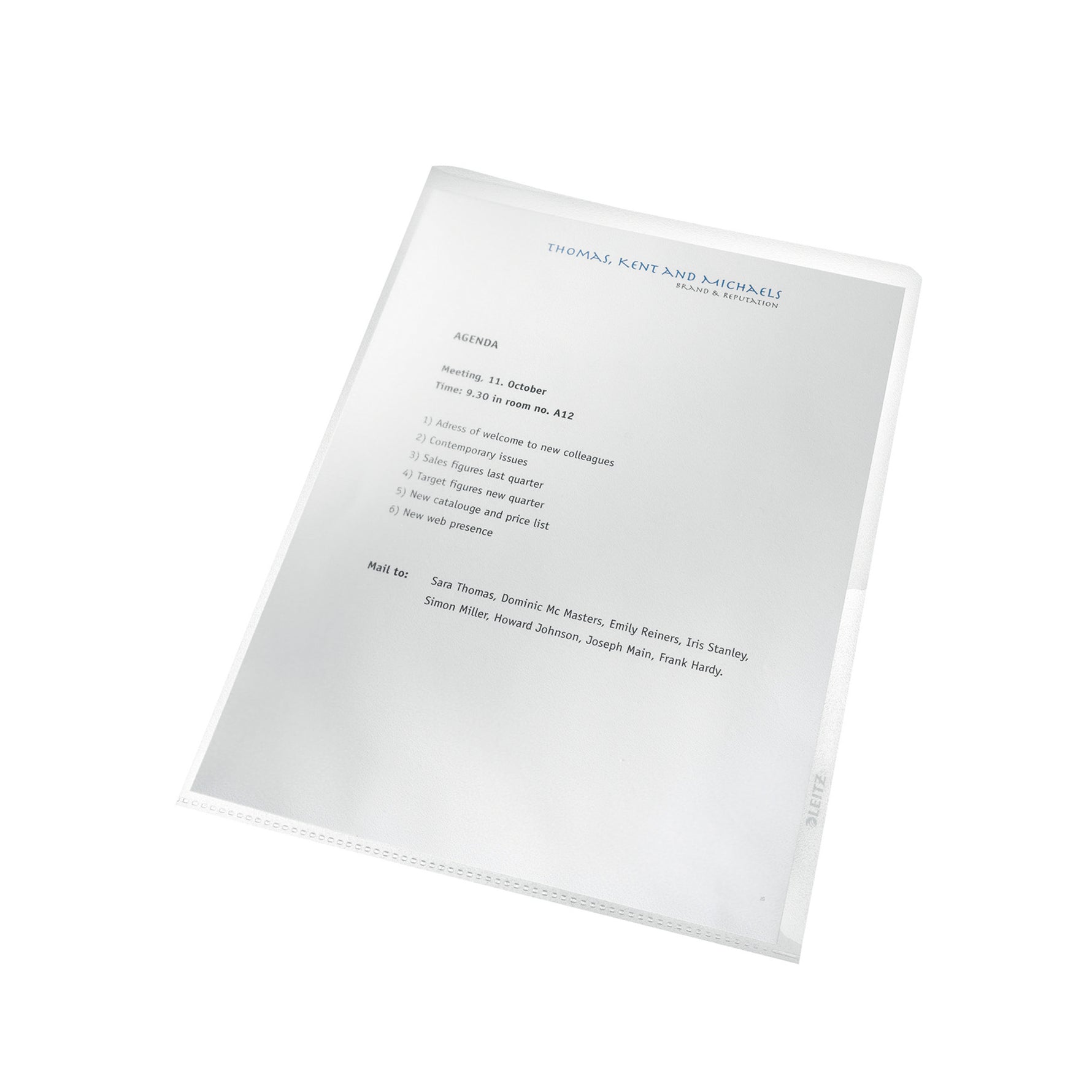Leitz Sichthülle Recycle DIN A4 100 St./Pack. - Wiepa Bürofachpartner