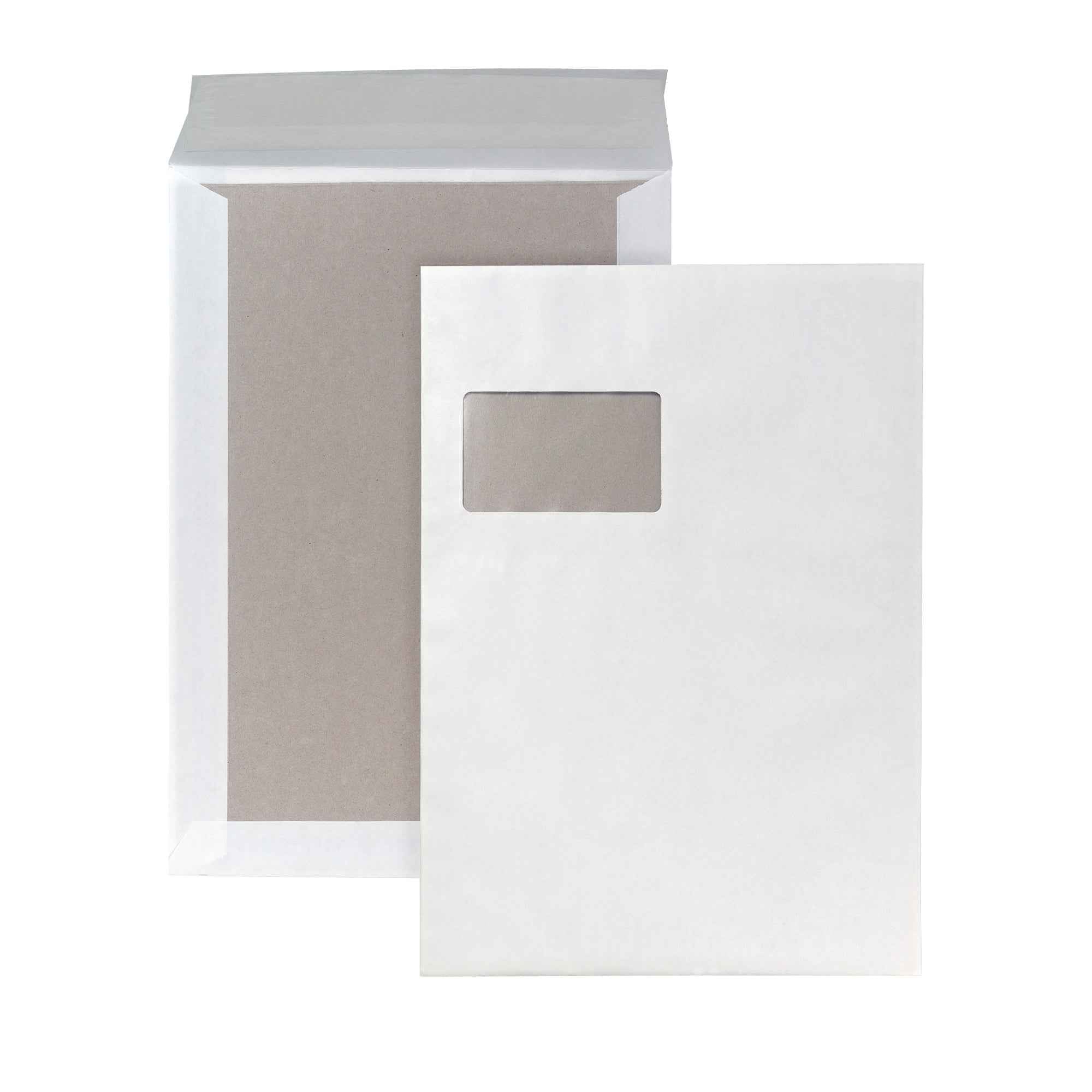 POSTHORN Papprückwandtasche DIN C4 weiß 100 St./Pack.