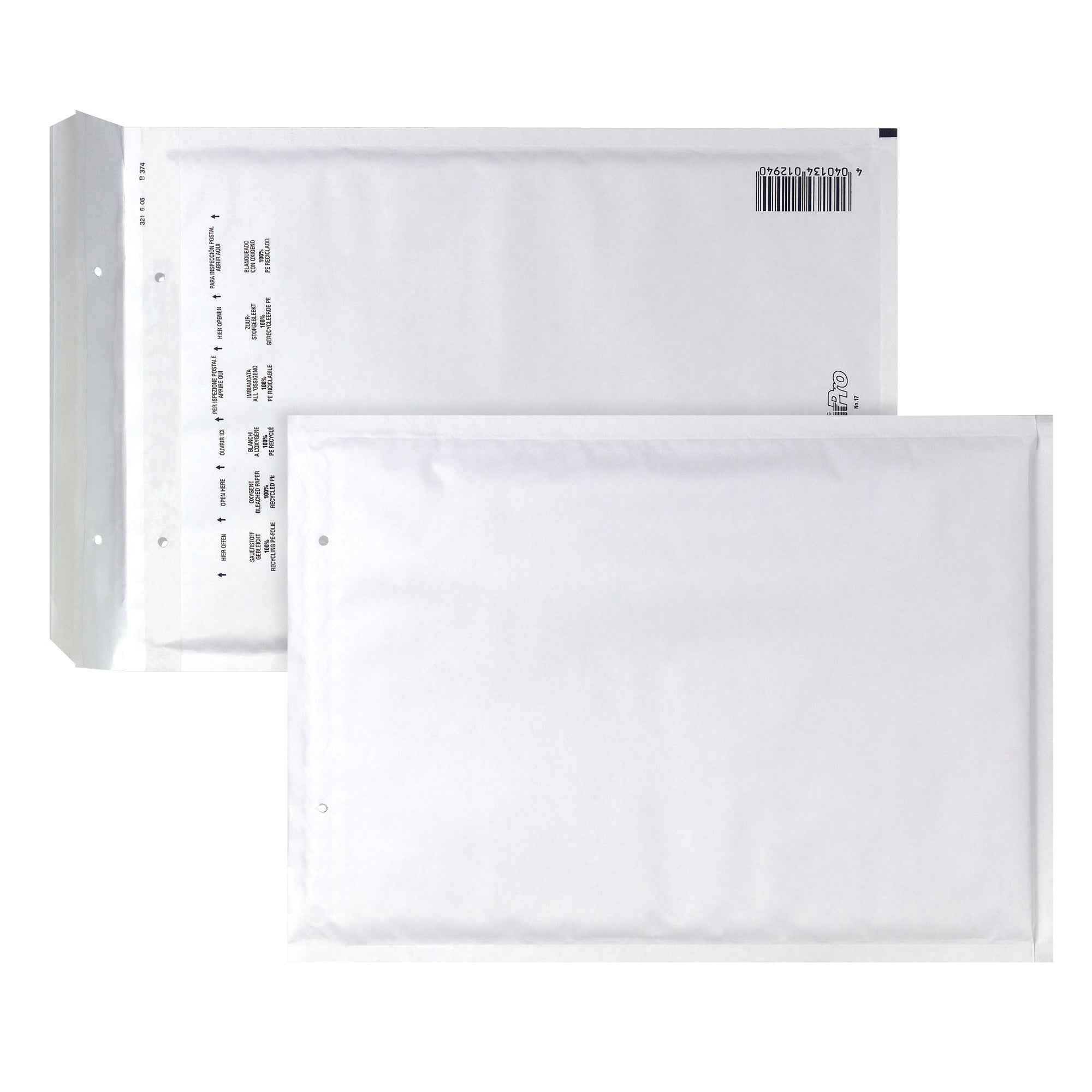 AIRPRO Luftpolstertasche W/17 ohne Fenster 100 St./Pack.
