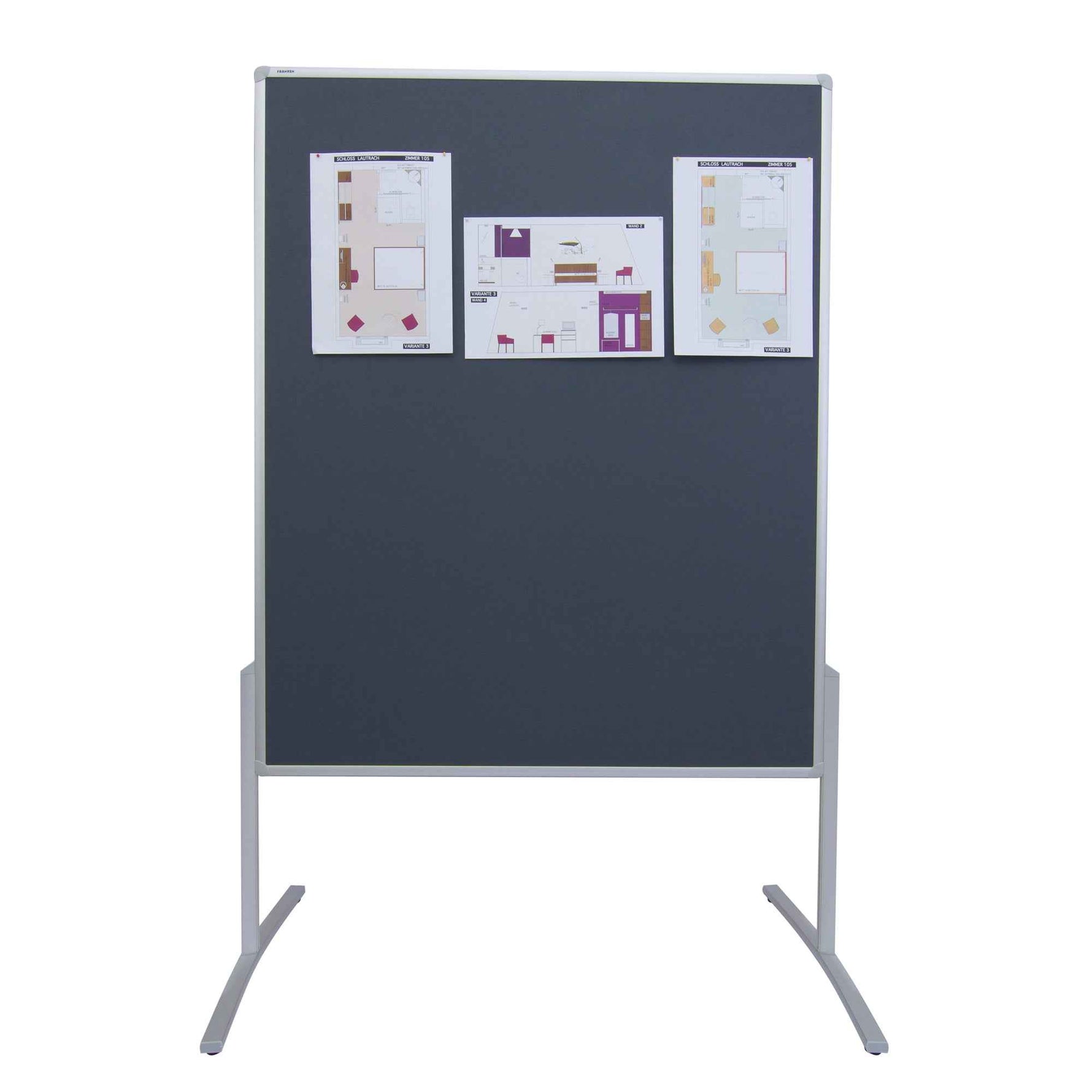 FRANKEN Moderationstafel PRO Filz