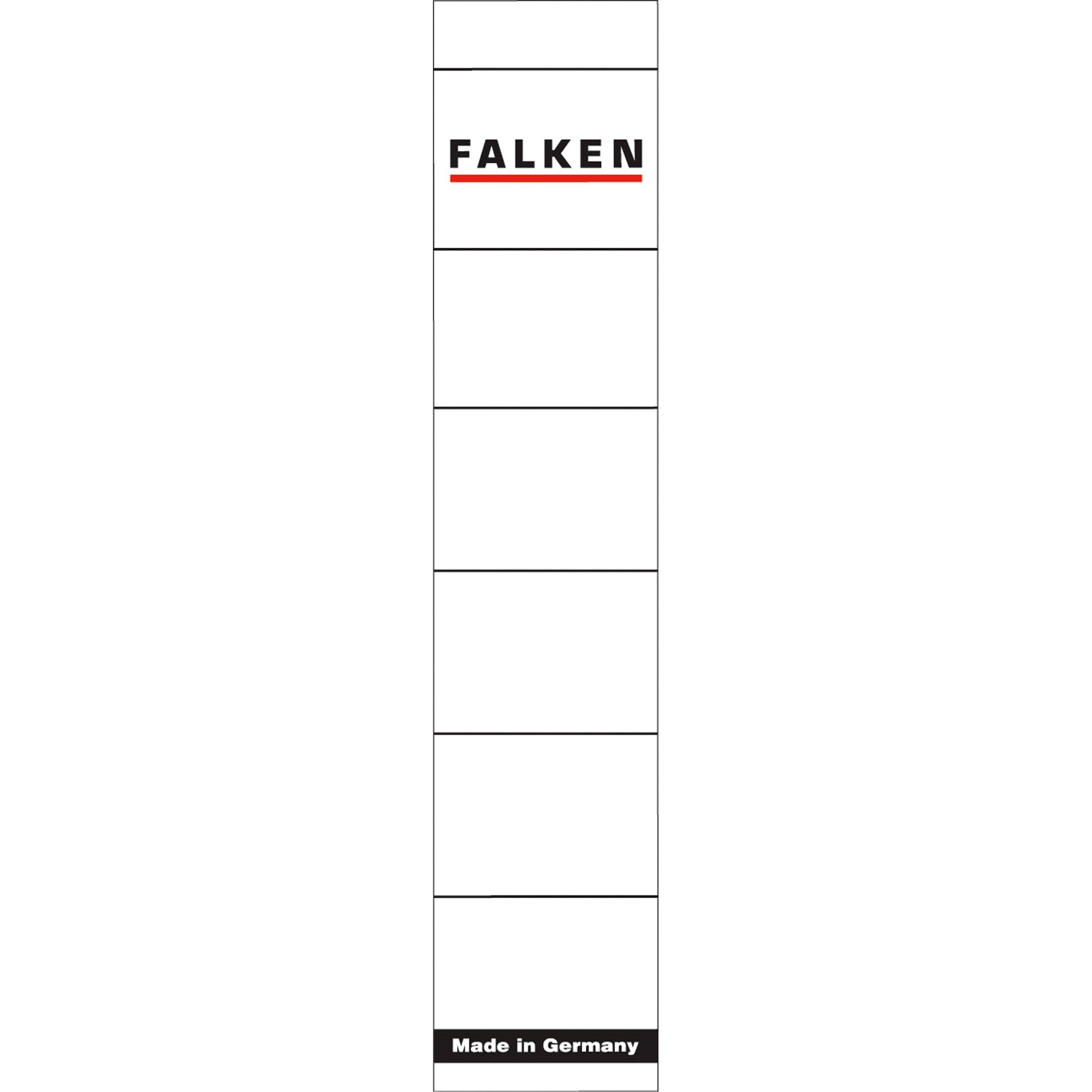 Falken Ordnerrückenetikett schmal/kurz - Wiepa Bürofachpartner