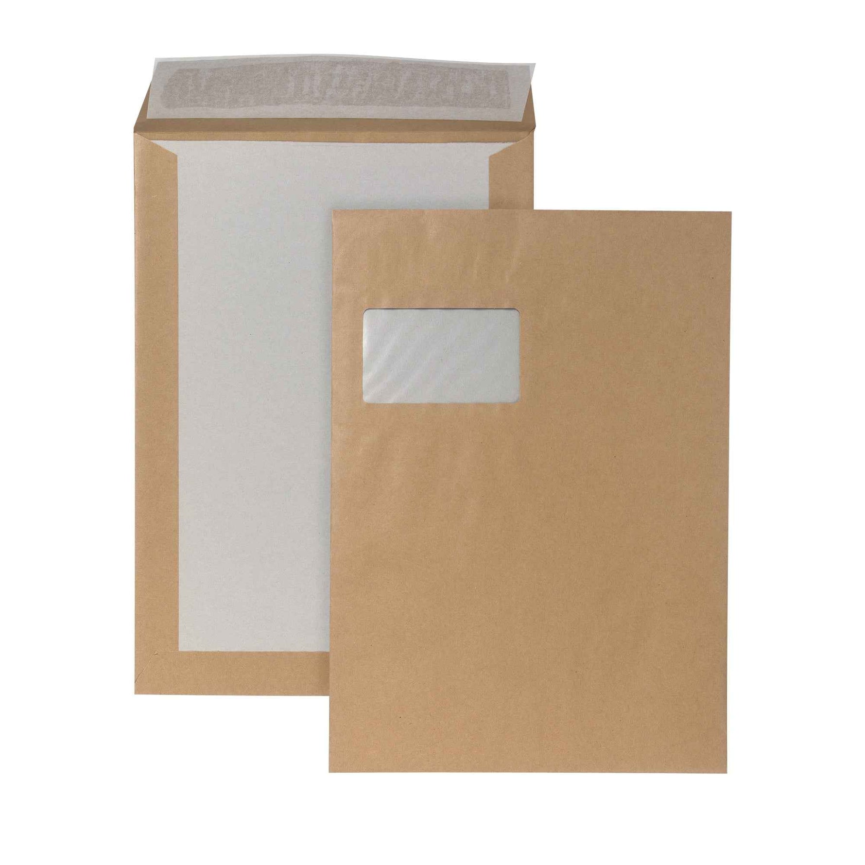 POSTHORN Papprückwandtasche DIN C4 braun 100 St./Pack.