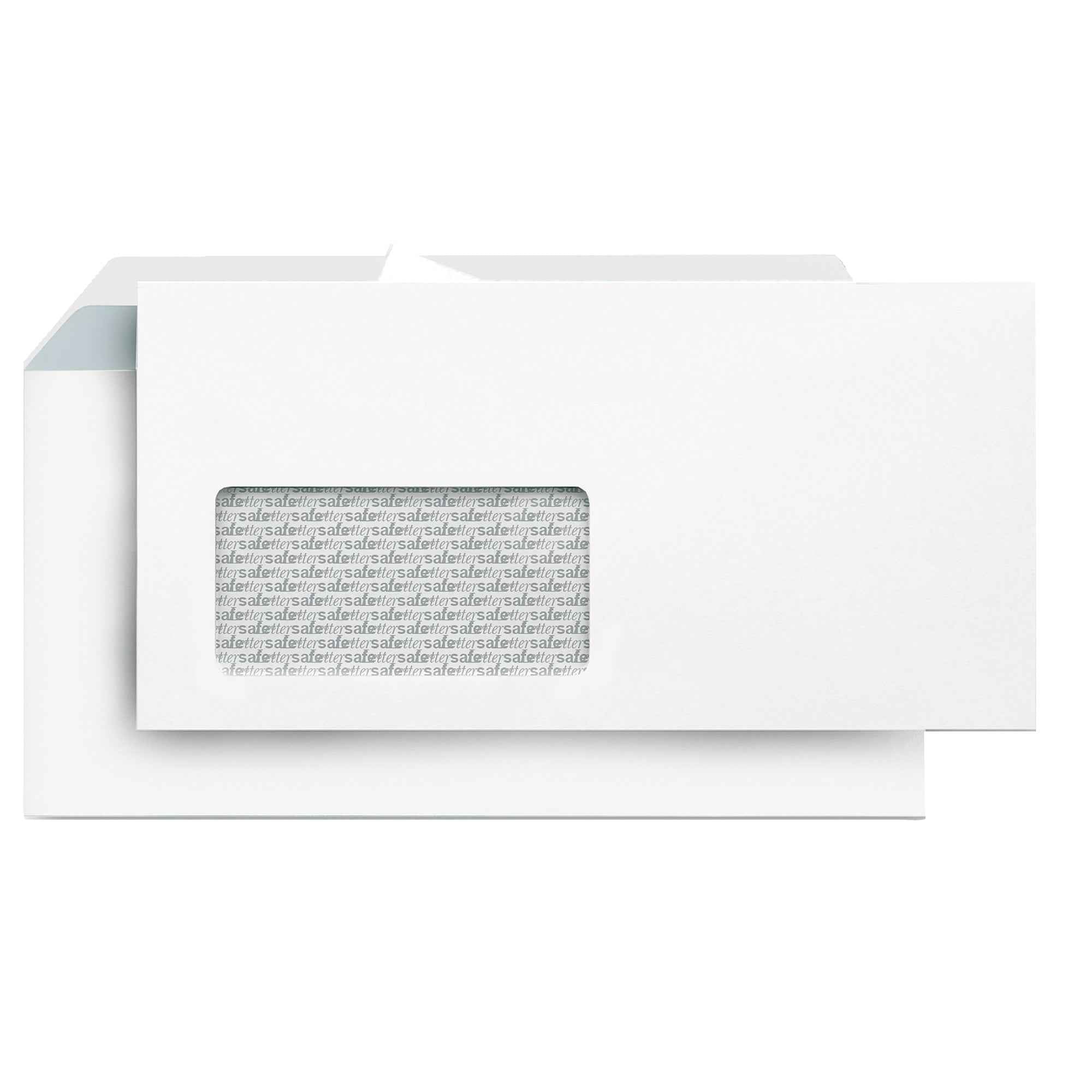 Briefumschläge Lettersafe DIN lang mit Fenster