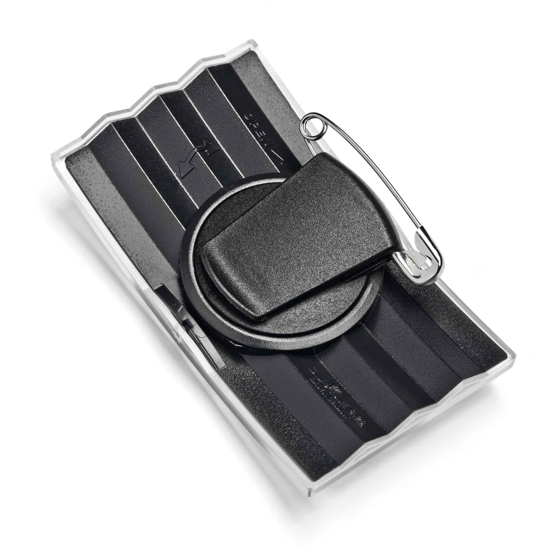 DURABLE Namensschild KONVEX drehbare Kombiklemme