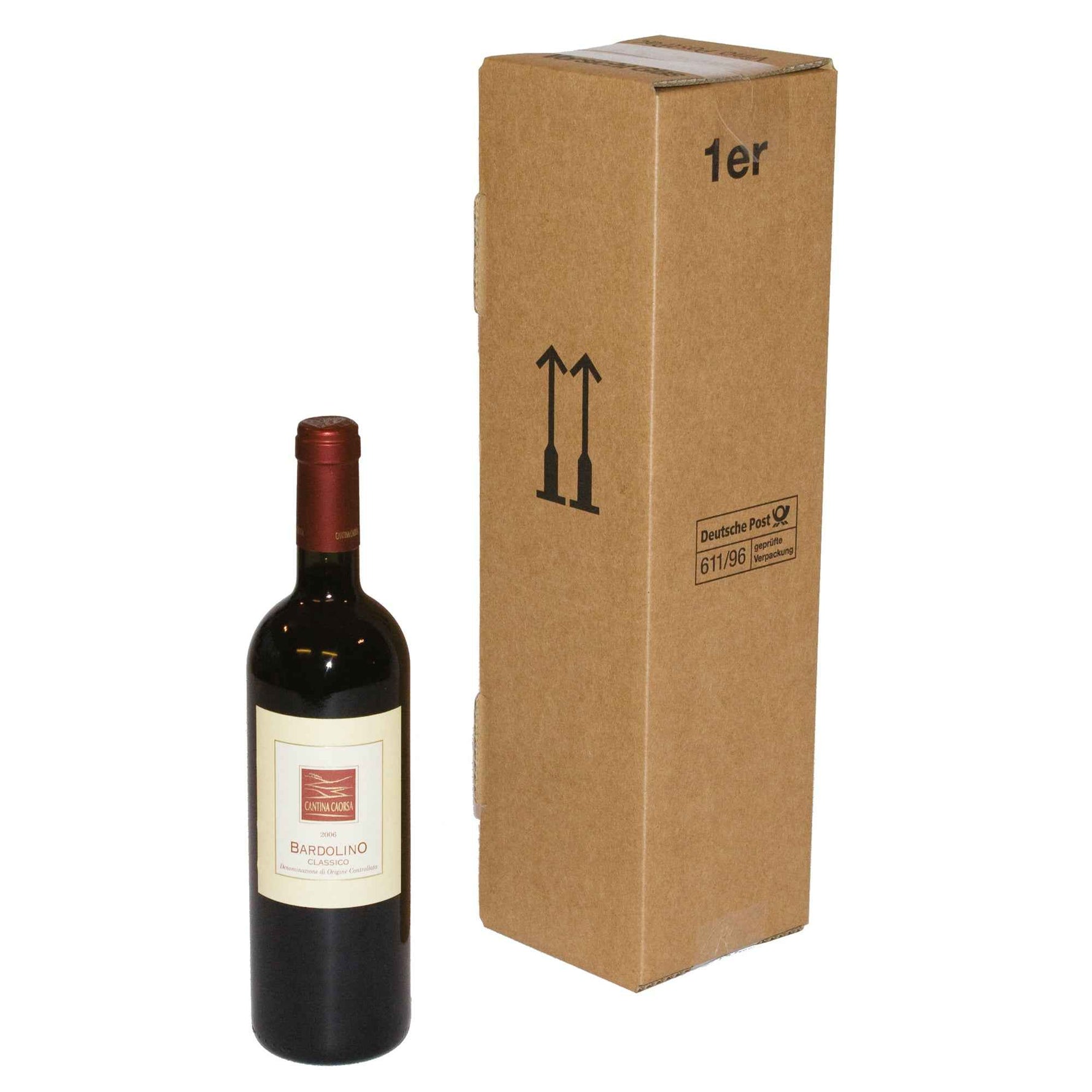 smartboxpro Versandkarton 1 Flasche 20 St./Pack.