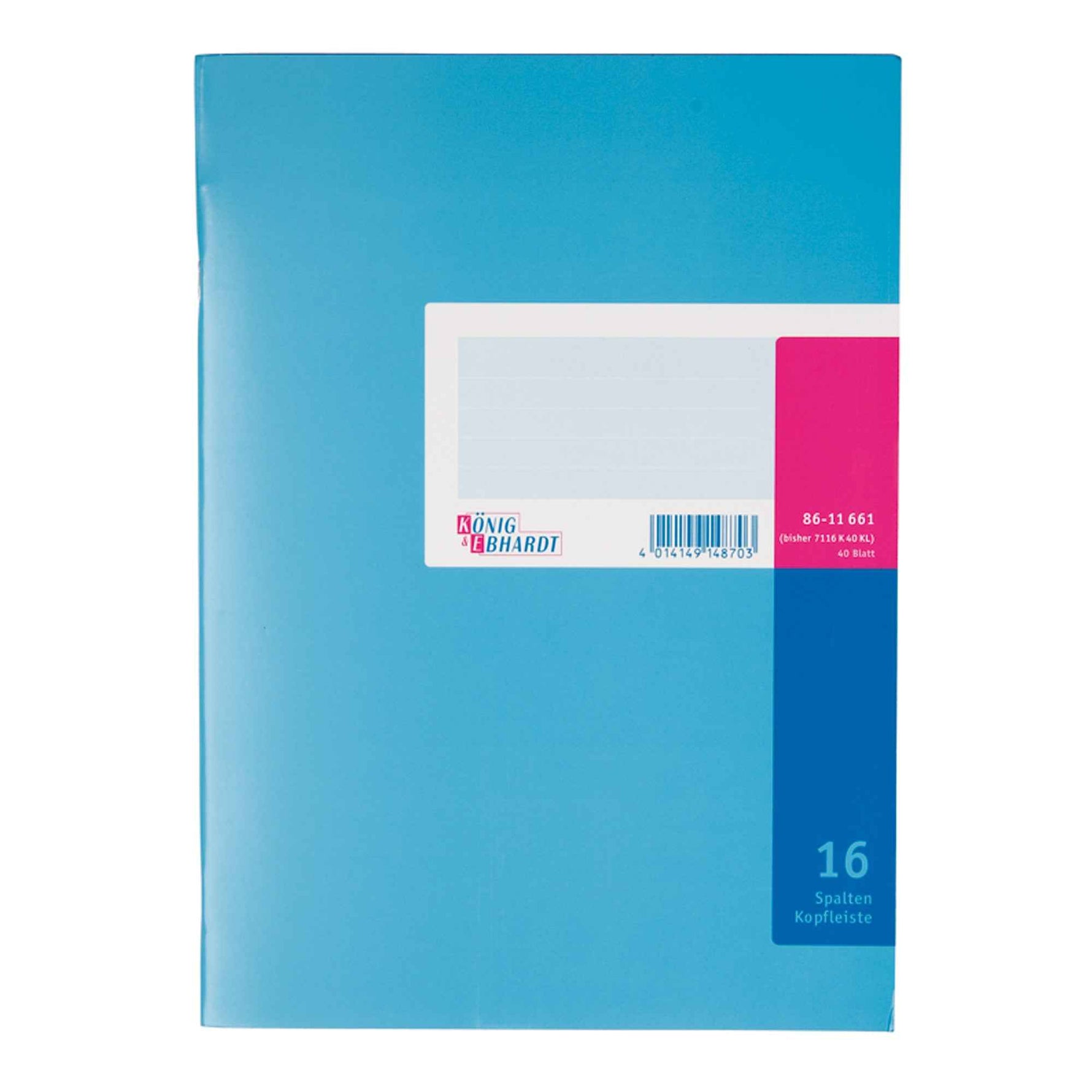 König & Ebhardt Spaltenbuch 16 Spalten