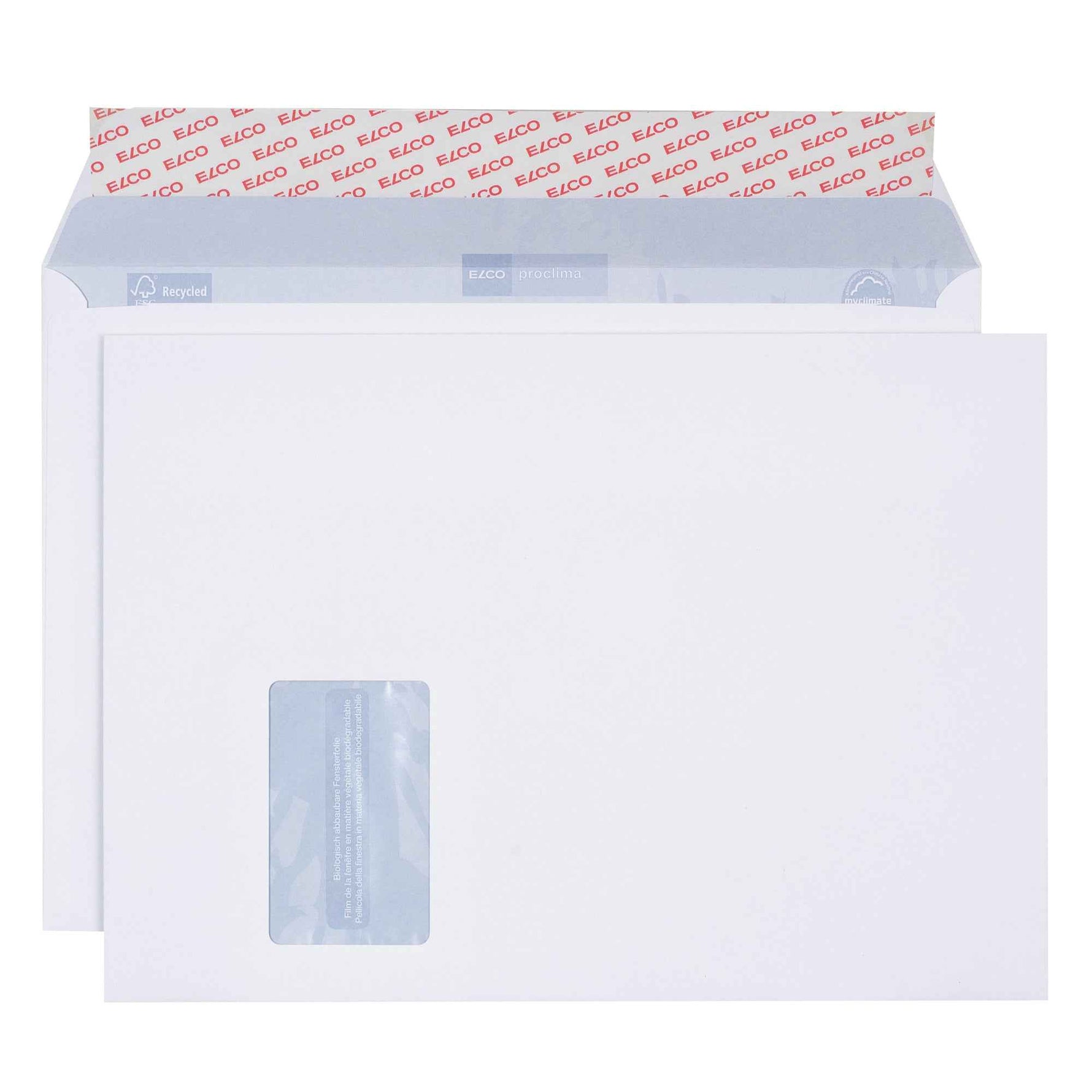 ELCO Versandtasche Proclima mit Fenster DIN C4