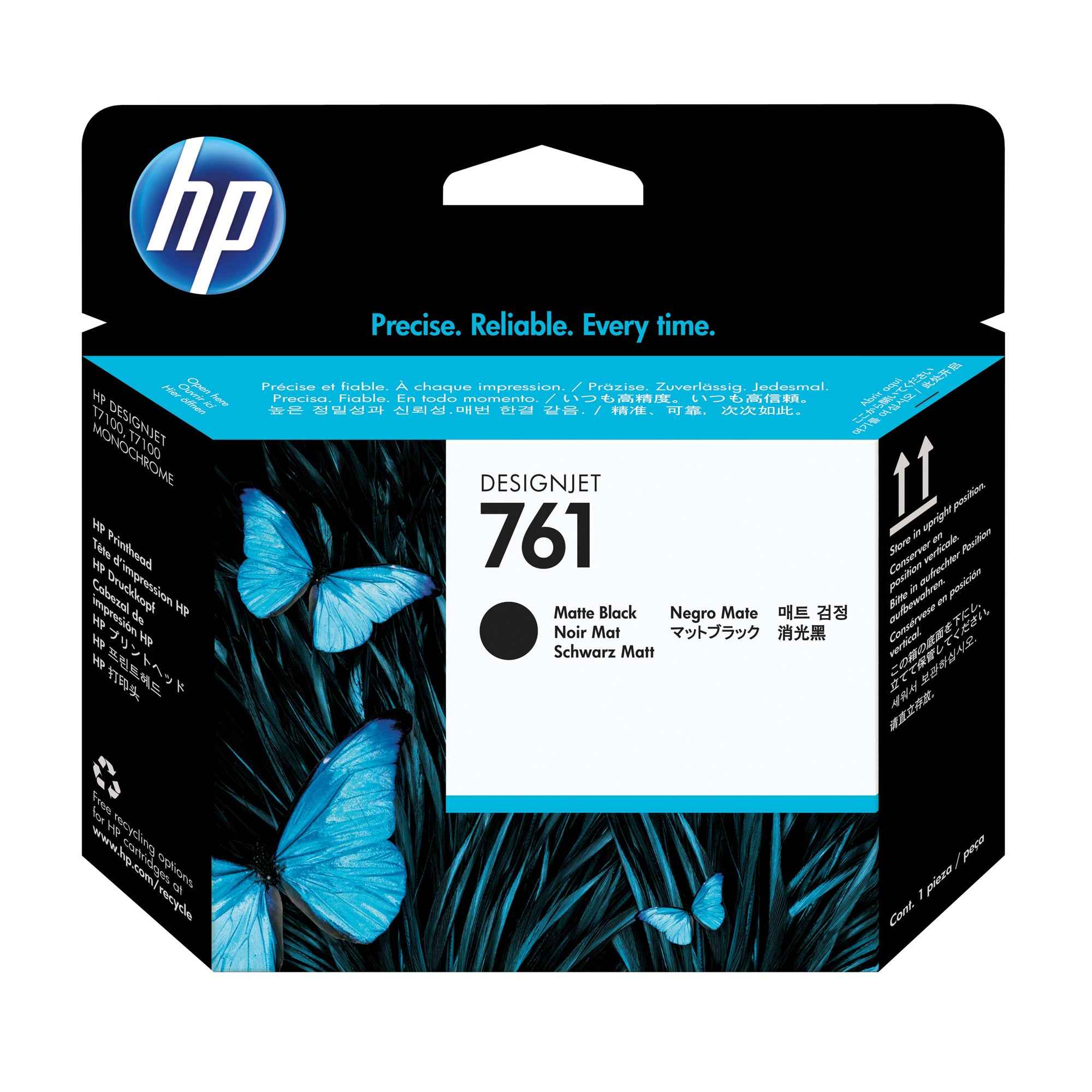 HP Druckkopf 761 schwarz matt