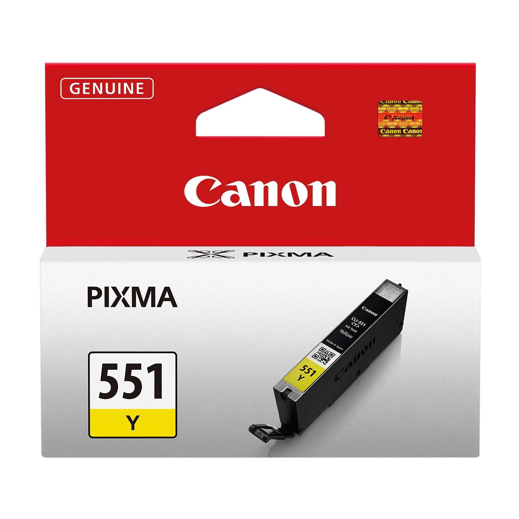 Canon Tintenpatrone CLI-551Y gelb