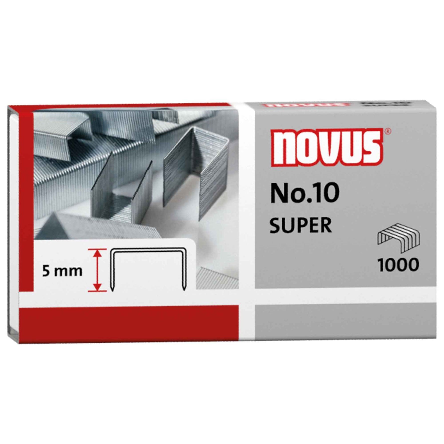 NOVUS Heftklammer No. 10 SUPER
