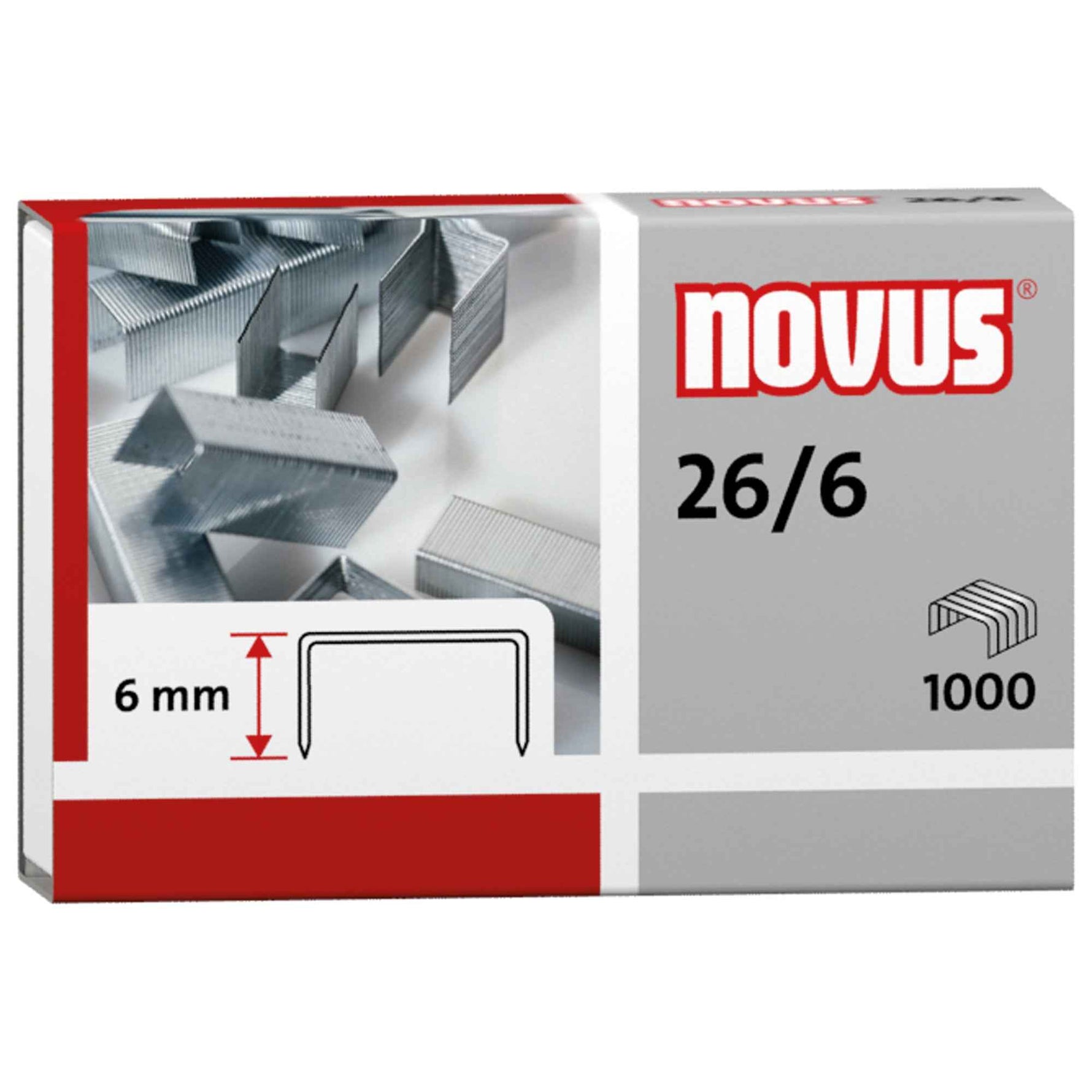 NOVUS Heftklammer 26/6