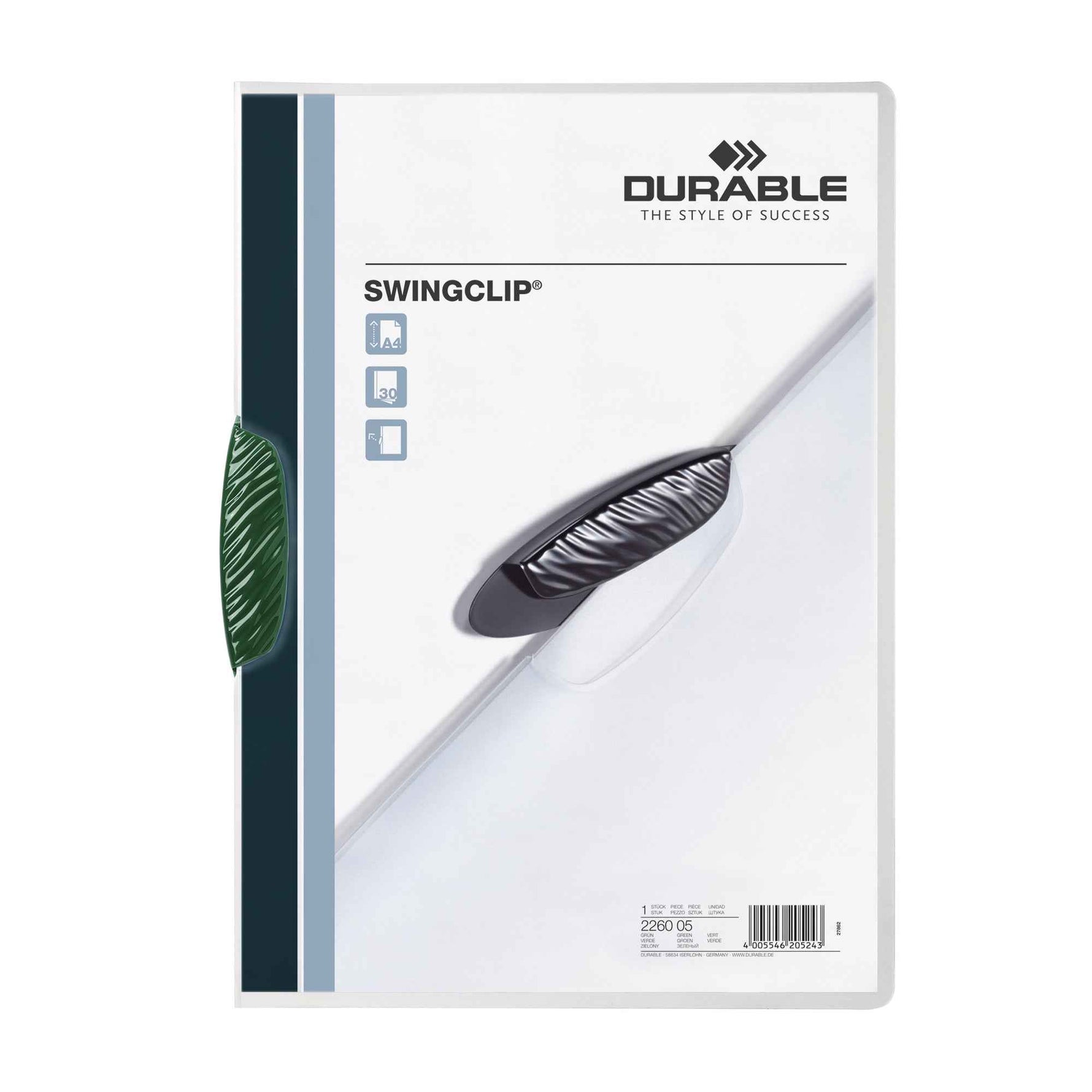 DURABLE Klemmmappe SWINGCLIP®