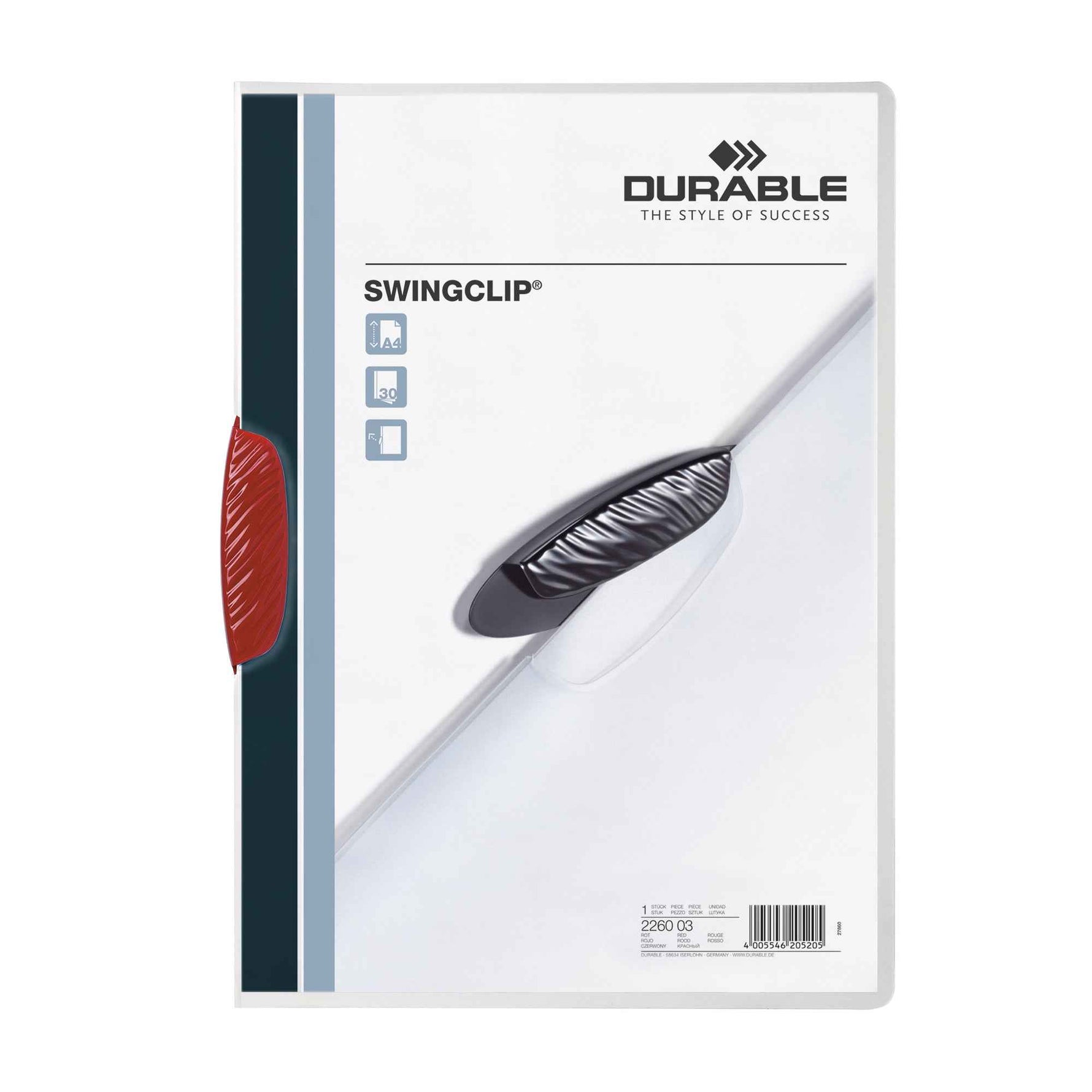 DURABLE Klemmmappe SWINGCLIP®